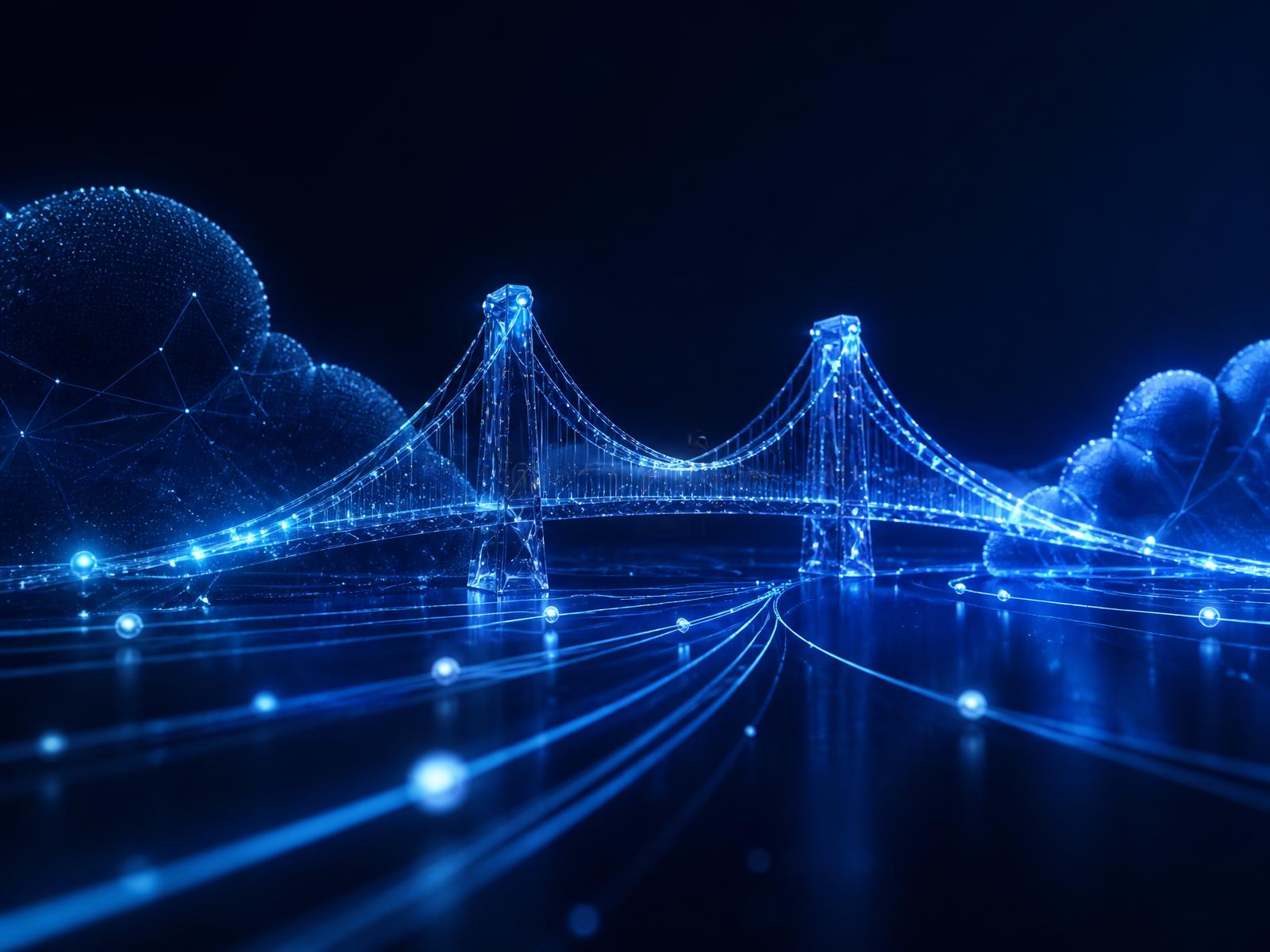 Abstract representation of connected web platforms and integrations